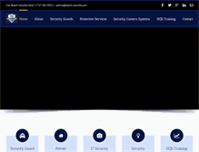 Tablet Screenshot of beach-security.com